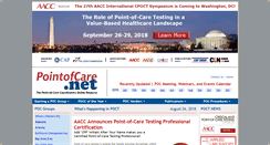 Desktop Screenshot of pointofcare.net